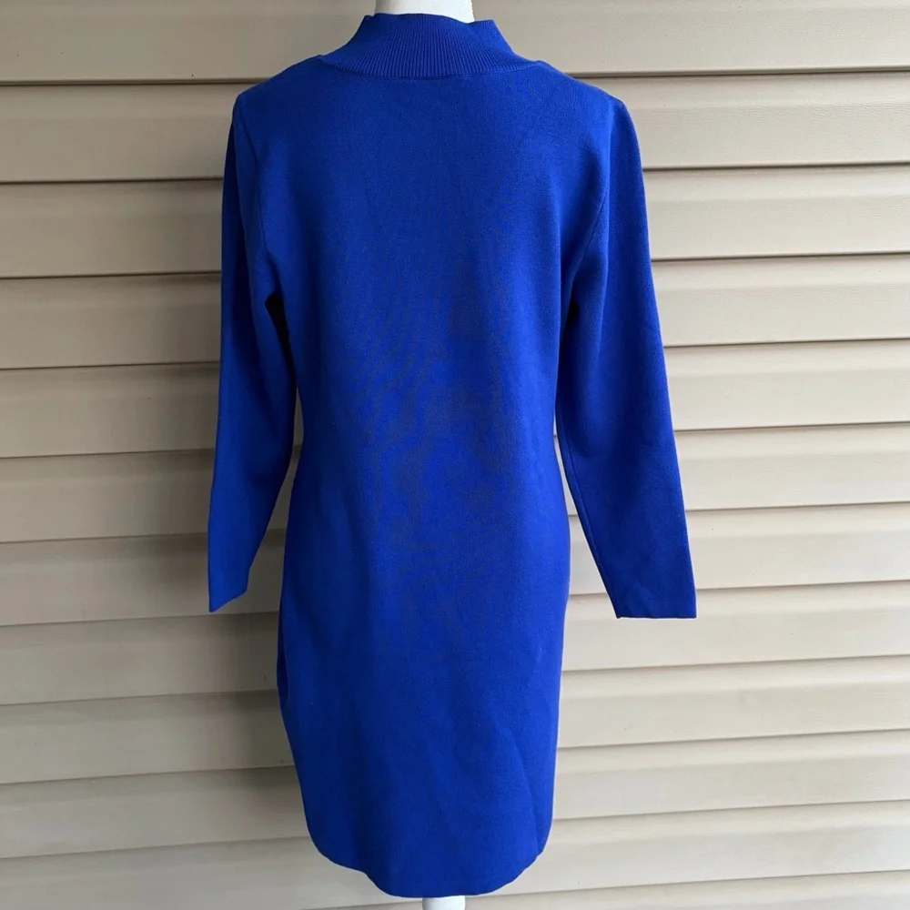 •Hailey Lyn• Sweater Knit Embellished Dress - Size XLP - Picture 5 of 8